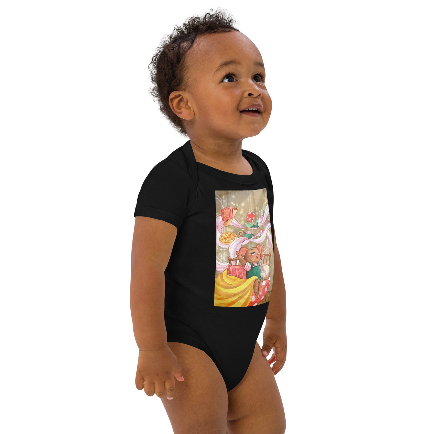 Mindful Marre Organic Cotton Baby Bodysuit