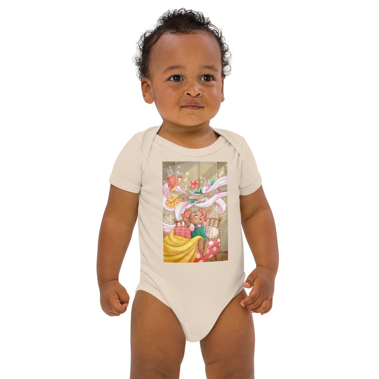 Mindful Marre Organic Cotton Baby Bodysuit