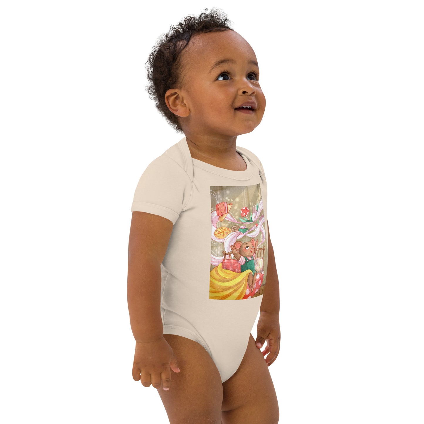 Mindful Marre Organic Cotton Baby Bodysuit