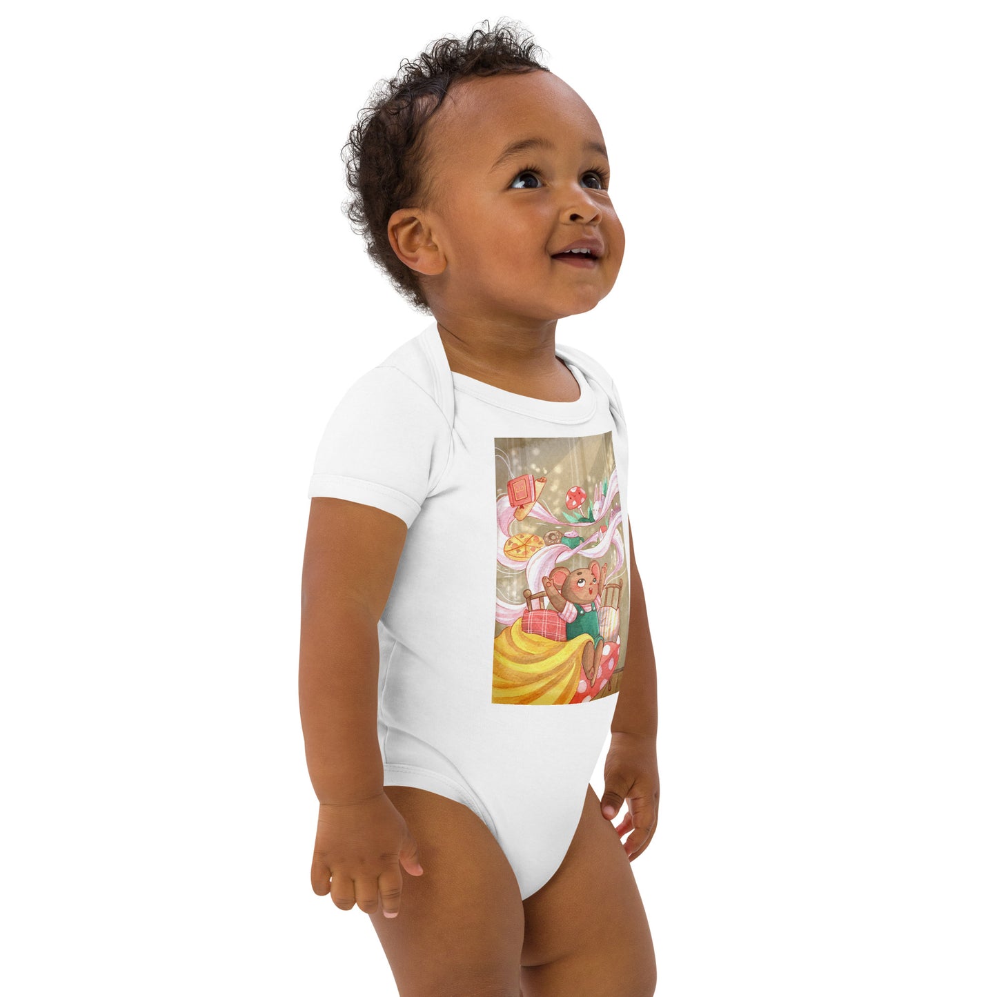 Mindful Marre Organic Cotton Baby Bodysuit