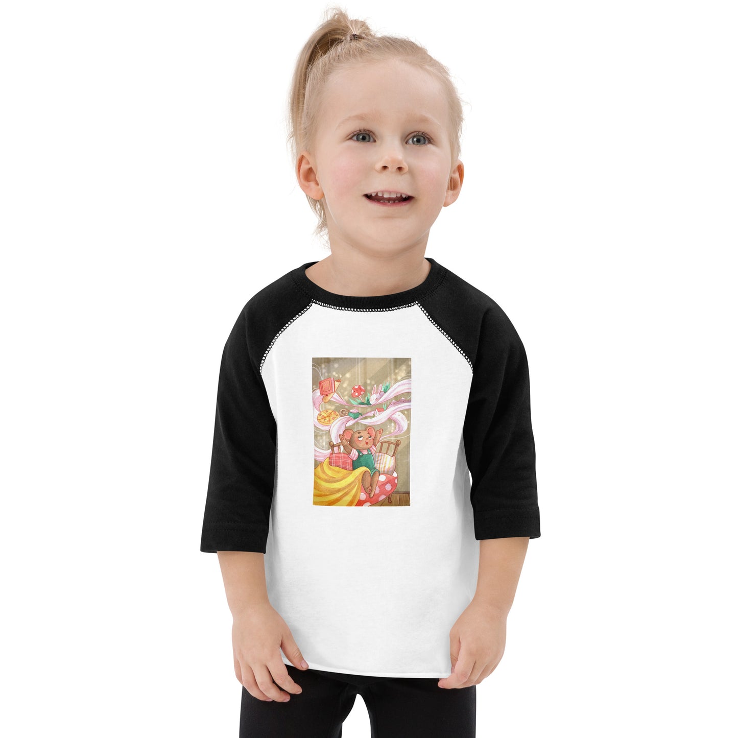 Mindful Marre Toddler baseball shirt