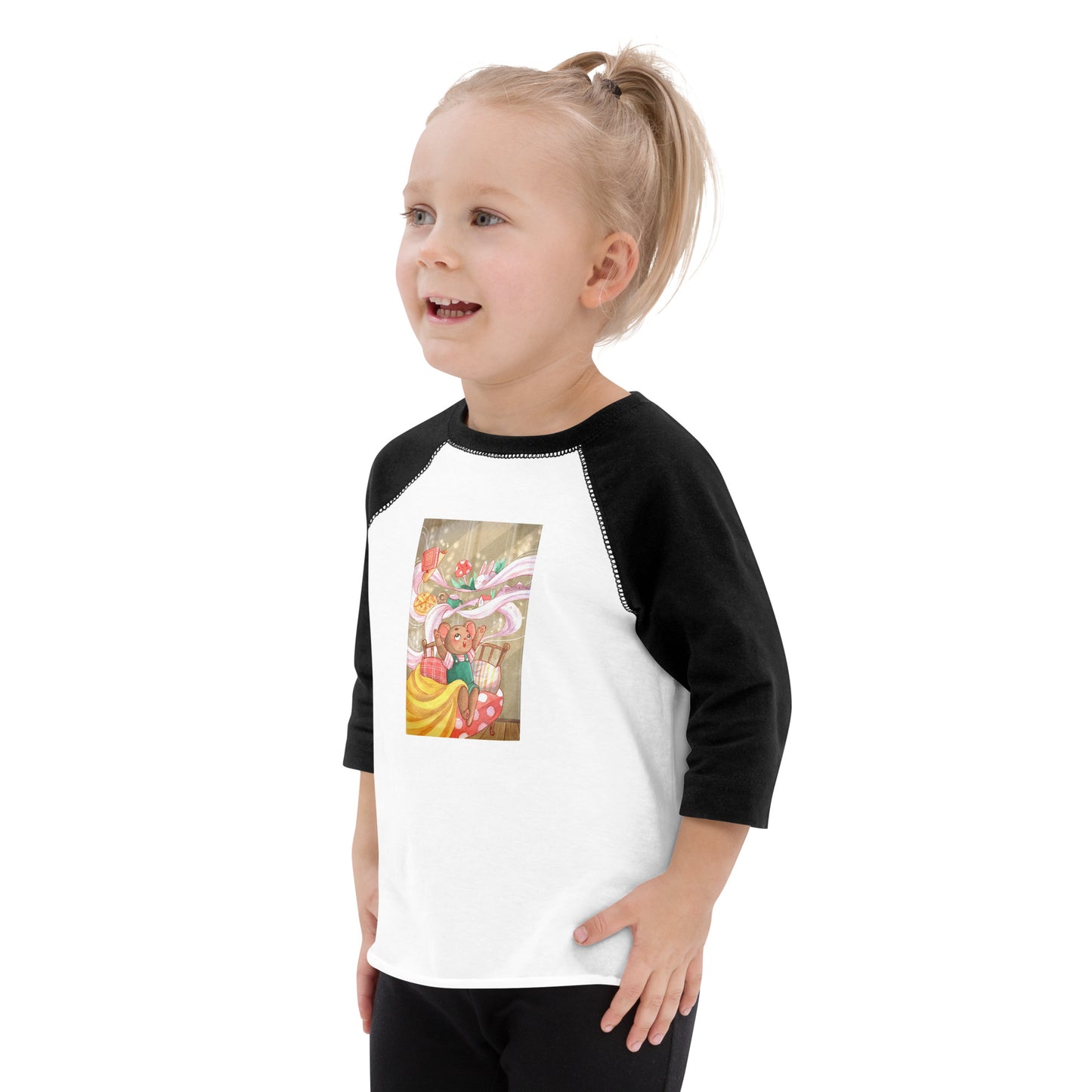 Mindful Marre Toddler baseball shirt