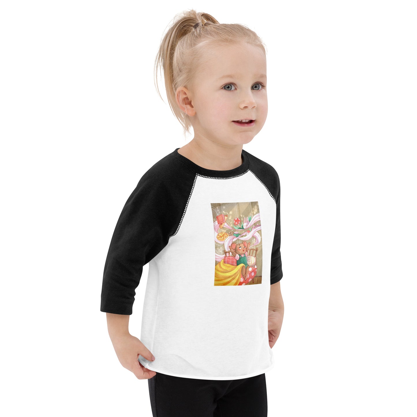 Mindful Marre Toddler baseball shirt